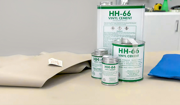 HH-66 Vinyl Cement selection.
